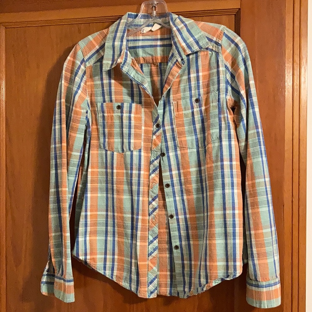 Roxy women’s plaid shirt